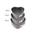 3PCS Cake Pan Mold Baking Tins Love Square Shapes Carousel 1