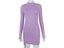 Long Sleeve Ruched Bodycon Dress Women Turtleneck Bandage Mini Dresses Autumn Carousel 6