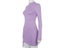 Long Sleeve Ruched Bodycon Dress Women Turtleneck Bandage Mini Dresses Autumn Carousel 7