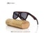 KITHDIA Wood Sunglasses Men Brand Designer Polarized Driving Bamboo Sunglasses Carousel 5