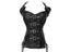 Leather Gather Waist Fashion Slim Fit Halt Top Palace Corset Women Coffee Black Carousel 5
