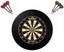Winmau Blade 6 Dart Board + Black Dartboard Surround + Darts Set Carousel 1