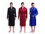 Mens Silk Satin Robes Bathrobe Nightgown Sleepwear Pajamas Pyjamas S-3XL Carousel 3