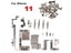 1set New Full Screws Inner Metal Bracket Holder For IPhone 5S 5C SE 6 6S 7 8 Carousel 6