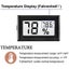 Room Thermometers 2Pack Mini Hygrometer Digital Indoor Greenhouse Garden Organ Carousel 3