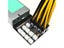 Black PCI-E 17x 6Pin Power Supply Breakout Board Adapter Converter 12V For Carousel 7