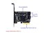 PCI Express Raid Card 4Port SATA 3.0 Add On Card Marvell 88SE9230 Chipset Carousel 7