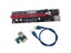 New 60cm PCI-E 1X To PCI-E 16X PCI-Express 164PIN Riser Card Adapter USB 3.0 Carousel 7