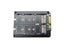 Metal Case Dual B M Key M.2 NGFF SSD To 2.5 SATA 6Gb Adapter Card With Carousel 6