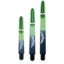 SHOT DARTS Eagle Claw Dart Shaft Stem Green Black with Silver Ring Carousel 2