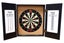 SHOT DARTS Bandit Original Bristle Dartboard + Quantum Dart Board Cabinet + D... Carousel 1