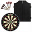 Winmau Blade 6 DUAL CORE Dart Board + Solid Wood Black Cabinet + Darts Set Carousel 1