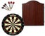 Winmau Blade 6 TRIPLE CORE Dart Board + Rosewood Cabinet + Darts Set Carousel 1