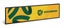 Australian Socceroos Soccer Bar Runner Bar Mat Carousel 1