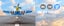 RC Plane P51D Mustang RTF for Beginners,2.4Ghz 4CH Remote Control Airplane Easy Carousel 9