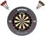 Winmau Blade 6 DUAL CORE Dart Board + BLADE 6 Grey Dartboard Surround + Darts Carousel 1