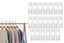 20Pcs Clothing Hanger Separators Reusable Closet Rack Dividers for Sorting Cloth Carousel 1
