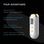 IPL Laser Home Hair Removal System - High quality 990000 flashes - White Carousel 12