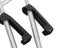 160cm Foldable Easel Stand Metal Art Easel Tripod Poster Display Stand - Silver Carousel 4