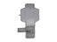 Foldable Water-resistant Diaper Changing Pad Bag with Shoulder Strap - Grey Carousel 3