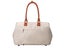 Set of 3Pcs Large Capacity Diaper Tote Bag Mommy Bag with Shoulder Strap Beige Carousel 3