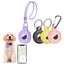 4pcs Airtag Holder Silicone Protective Case Shockproof Holder Key Chain Accessor Carousel 1