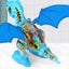 Toy Dinosaur Toys Electronic Walking Dinosaur with Spray and Lighting - Blue Carousel 3