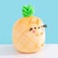 Pusheen - Squisheen 'Pineapple Scented' Plush, Soft Toy, Polyester, Yellow, 4... Carousel 4