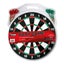 Formula Sports Dart Board Game 15 inch and Black Ash Cabinet Set Carousel 3