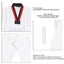 taekwondo uniform with belt taekwondo training uniform Kids Taekwondo Uniform Carousel 14