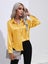 Satin Women Shirt Long Sleeve Solid Blouse Casual Autumn Winter Lapel Carousel 1