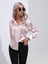 Satin Women Shirt Long Sleeve Solid Blouse Casual Autumn Winter Lapel Carousel 5
