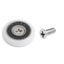 8Pcs Bath Cabinet Roller Wheel Shower Room Accessories Bearing Roller Carousel 6