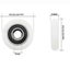 8Pcs Bath Cabinet Roller Wheel Shower Room Accessories Bearing Roller Carousel 7