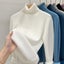 Thicken Velvet Turtleneck Sweater Women Korean Fashion Lined Warm Carousel 3