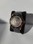 Croton Reliance GOLD Auto Multi-Function Watch with BLACK Leather Strap Carousel 1
