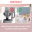 Vaka Black Double Cat Bowl Pet Stand Dog Elevated Feeder Food Water Raised Lifte Carousel 7