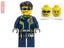 AWESOME 2008 LEGO AGENTS MINIFIGURE - AGENT CHASE Carousel 1