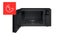 LG NeoChef, 42L Inverter Black Microwave Oven Carousel 3