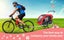 Dog Cat Bike Trailer Pram Foldable Pet Bicycle Trailer Medium 2-in-1 Carousel 12