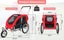 Dog Cat Bike Trailer Pram Foldable Pet Bicycle Trailer Medium 2-in-1 Carousel 13