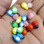 NEW 100pcs/Bag Mixed Colorful Wooden Ladybugs Flatback Ornaments Carousel 4