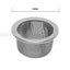 15PCS Cigarette Tobacco Smoking Pipe Metal Filter Screen Steel Mesh Concave Bowl Carousel 4