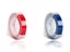 2 Rolls 9mm Embossing Label Tape for Manual Embossing Labe Maker Blue Red Carousel 1