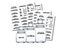 132 Pcs Pantry Labels Stickers Set for Kitchen Food Storage Jar Carousel 7