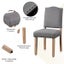 2PCS Dining Chairs Carousel 6
