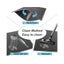 Cat Litter Mat Honeycomb Double -Layer Waterproof Design Easy to Clean -Gray Carousel 4