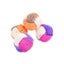 4Pcs Cat Toy Sisal Ball Pet Scratching Ball Chew Interactive Toy Carousel 1