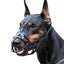 Dog Muzzle Breathable Basket Muzzles -Black Carousel 1