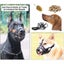 Dog Muzzle Breathable Basket Muzzles -Black Carousel 5